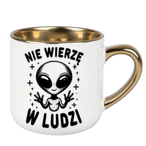 Kubek nie wierzę w ludzi ELEGANT