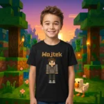Koszulka minecraft na podstawie zdjecia
